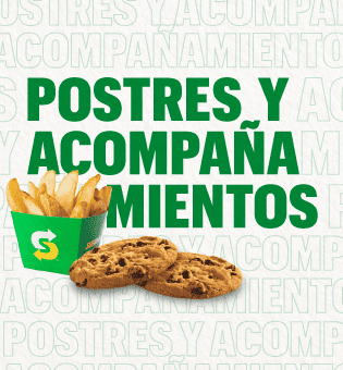 Postres y acompañamientos