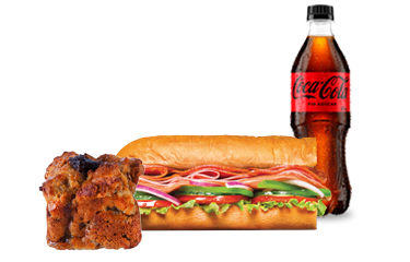 Combo del Día Miércoles - Italiano B.M.T Sub + Budín