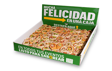 Bandeja Eat Fresh Mini Wraps